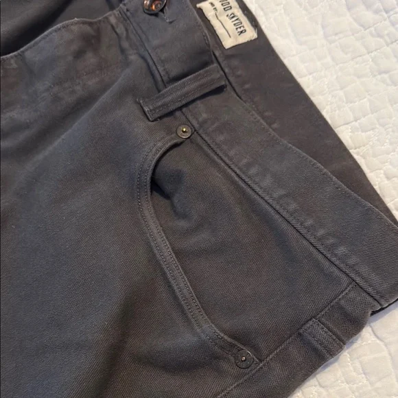 Men's Dark Gray Pants Todd Snyder - Picture 4 of 6